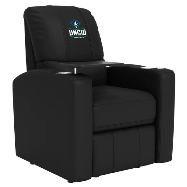 Dreamseat Stealth Power Plus Recliner with UNC Wilmington Primary Logo - XZ520823901CDSMHTUSBBLK-PSCOL13775