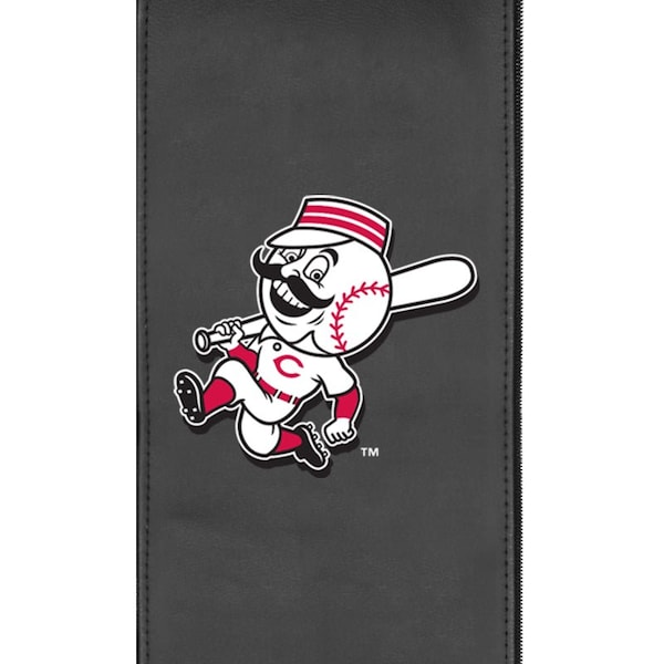 Dreamseat Rocker Recliner with Cincinnati Reds Secondary - XZ52031CDRRBLK-PSMLB20061