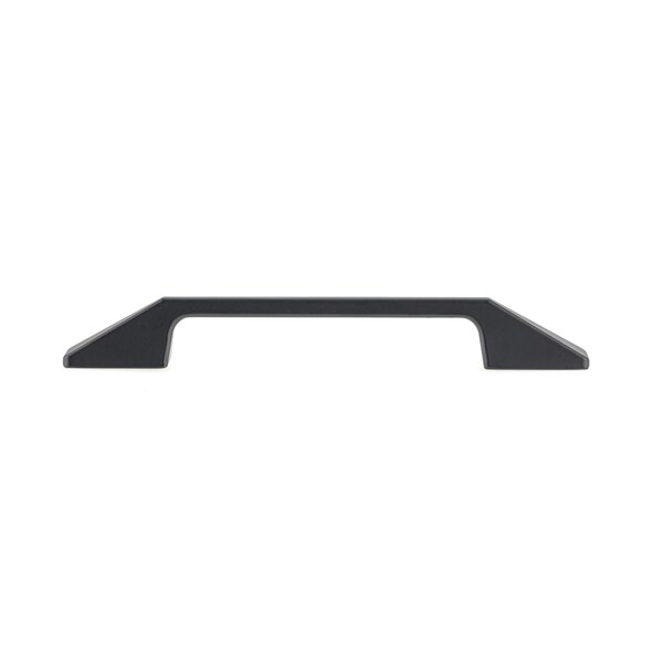 Richelieu 6 5/16 in (160 mm) Center-to-Center Matte Black Contemporary Cabinet Pull - BP7238160900