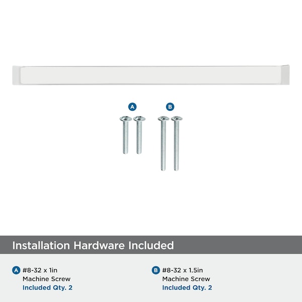 Amerock Blackrock 6-5/16 in 160 mm Center-to-Center Polished Chrome Cabinet Pull - BP5527826