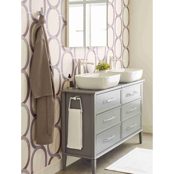 Amerock Blackrock 6-5/16 in 160 mm Center-to-Center Polished Chrome Cabinet Pull - BP5527826