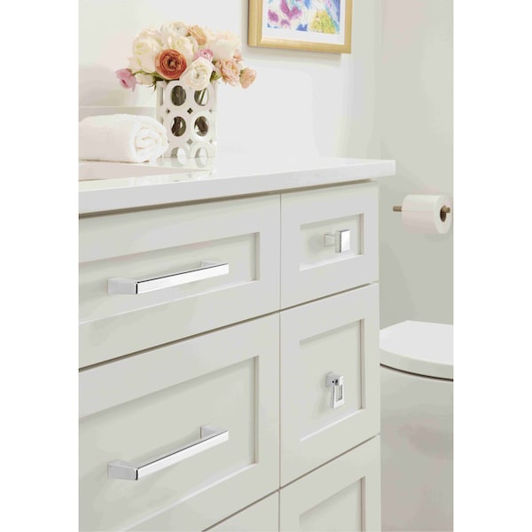 Amerock Blackrock 6-5/16 in 160 mm Center-to-Center Polished Chrome Cabinet Pull - BP5527826