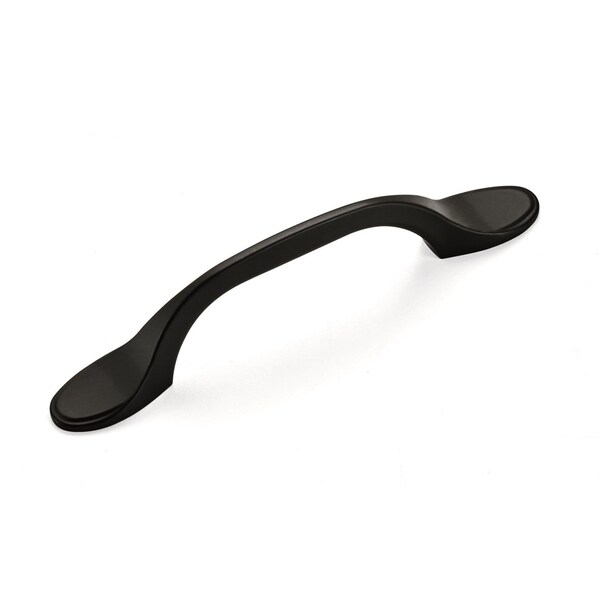 Amerock Ravino 3 in 76 mm Center-to-Center Matte Black Cabinet Pull - BP21935FB