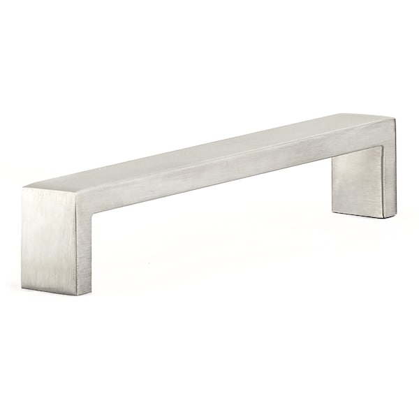 Richelieu 6-5/16 in. (160 mm) Center-to-Center Stainless Steel Contemporary Drawer Pull - BP7544160170