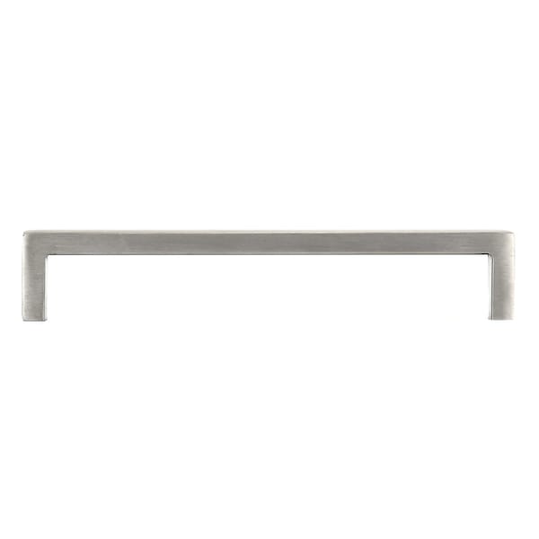 Richelieu 6-5/16 in. (160 mm) Center-to-Center Stainless Steel Contemporary Drawer Pull - BP7544160170