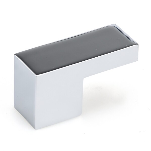 Richelieu 5/8 in (16 mm) Center-to-Center Chrome Contemporary Cabinet Pull - 79761654140