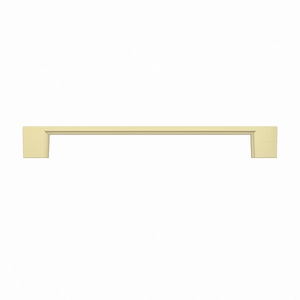 Richelieu 7 9/16 in (192 mm) Center-to-Center Satin Brass Contemporary Drawer Pull - BP8160192160