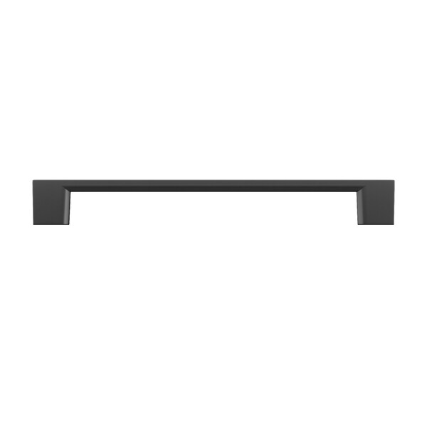 Richelieu 7 9/16 in (192 mm) Center-to-Center Matte Black Contemporary Cabinet Pull - BP8160192900