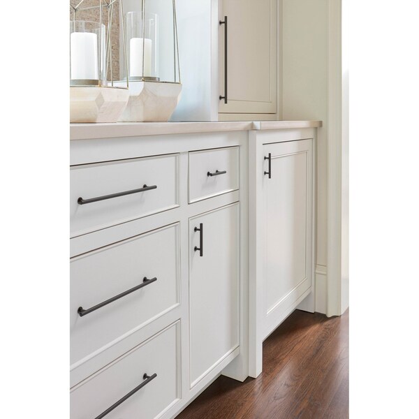 Amerock Radius 12-5/8 inch 320mm Center-to-Center Oil Rubbed Bronze Cabinet Pull - BP37391ORB