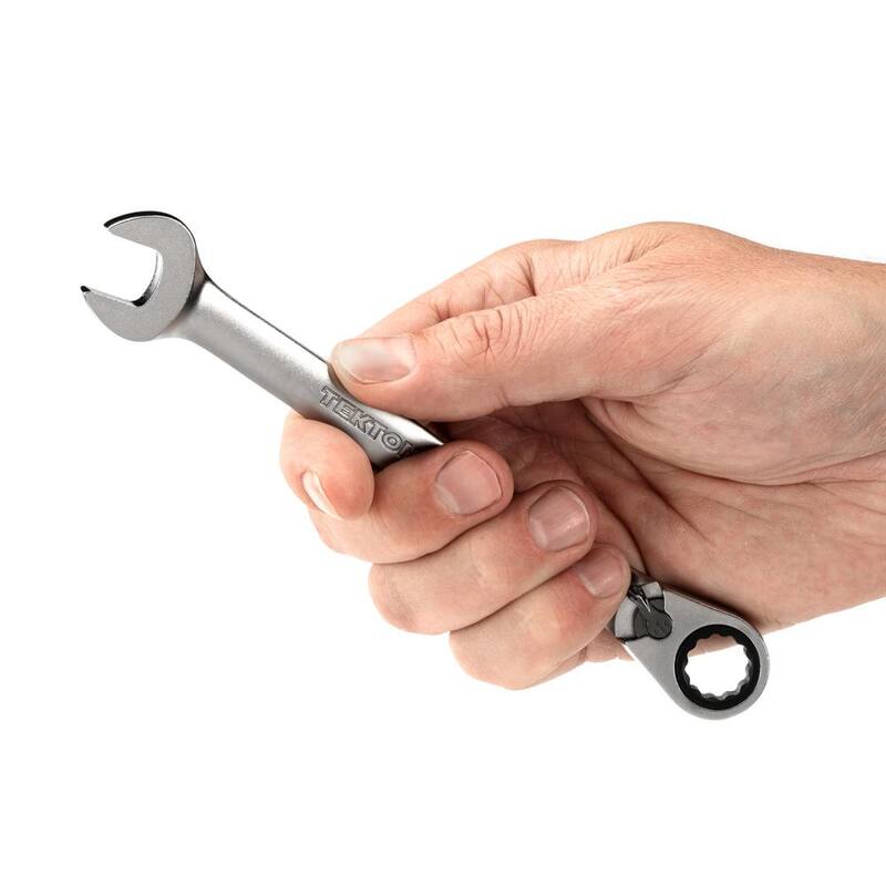 TEKTON 12 mm Reversible 12-Point Ratcheting Combination Wrench - WRC23412