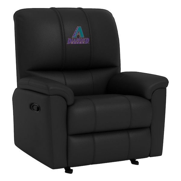 Dreamseat Rocker Recliner with Arizona Diamondbacks Cooperstown Primary - XZ52031CDRRBLK-PSCOOP0001