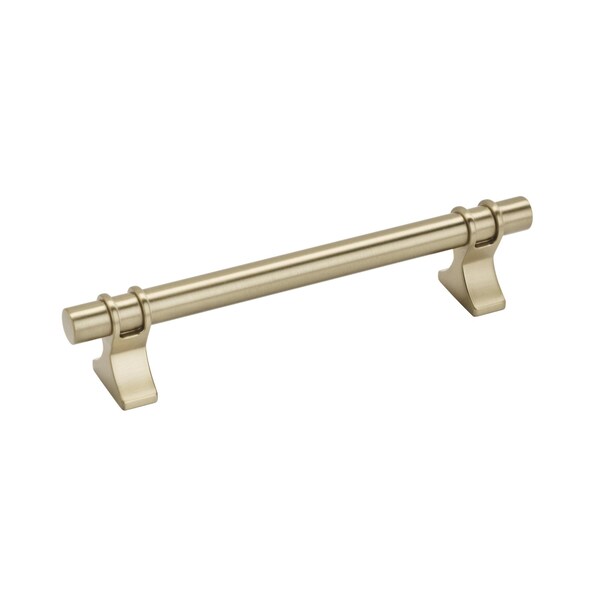 Amerock Davenport 5-1/16 in 128 mm Center-to-Center Golden Champagne Cabinet Pull - BP36606BBZ