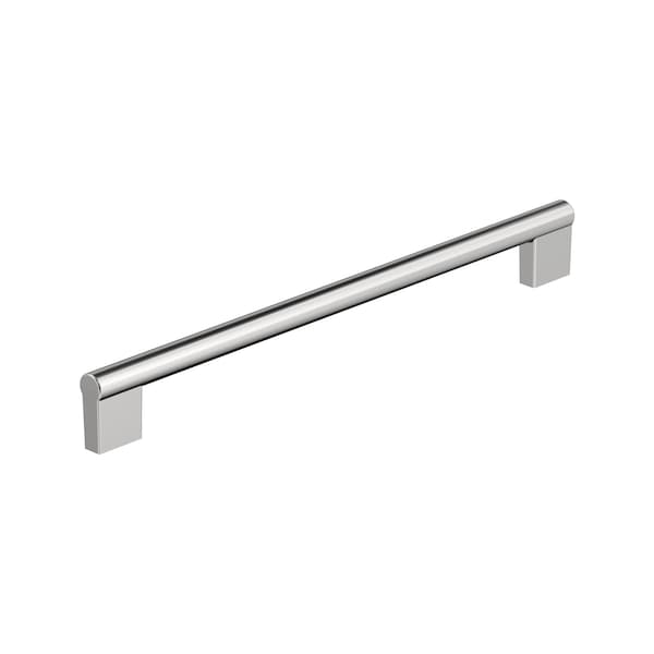 Amerock Versa 10-1/16 inch 256mm Center-to-Center Polished Chrome Cabinet Pull - BP5553226