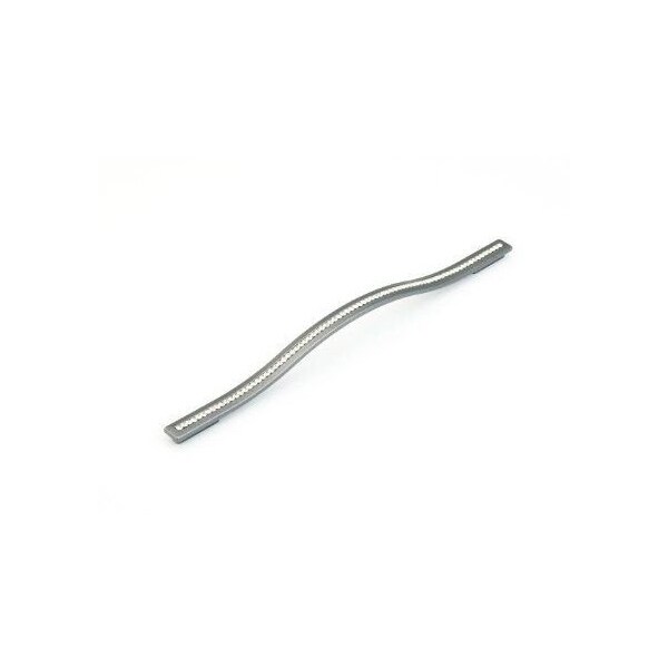 Schaub 288mm to 320mm Center to Center Skyevale Cabinet Pull with Crystals Milano Silver Finish - 303-MSV