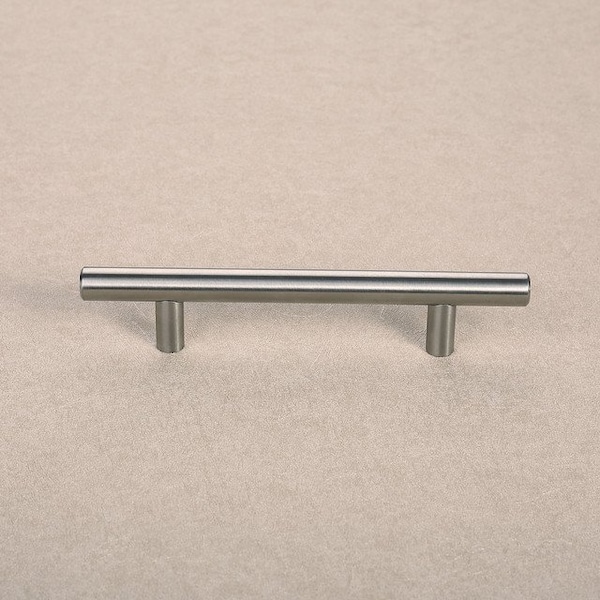 Sapphire Hollow Series 3-3/4 in. (58 mm) Center-to-Center Modern Stainless Steel Cabinet Handle/Pull (25-Pack) - SP-HW3-3/4-SS-M-25