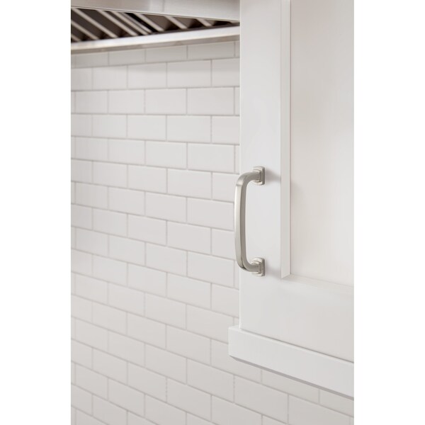 Amerock Surpass 3-3/4 in 96 mm Center-to-Center Satin Nickel Cabinet Pull - BP36894G10