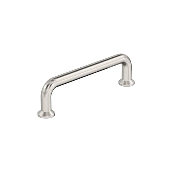 Amerock Factor 3-3/4 inch 96mm Center-to-Center Polished Nickel Cabinet Pull - BP36781PN