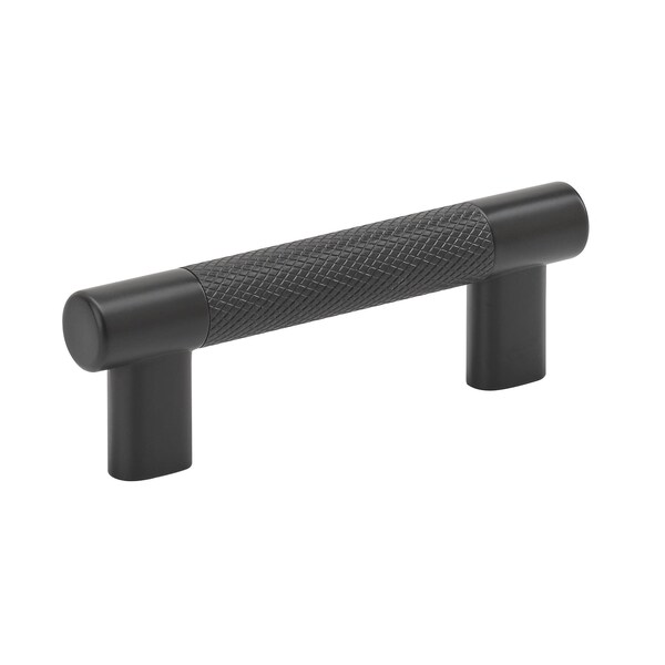 Amerock Bronx 3 in & 3-3/4 in 76mm & 96 mm Center-to-Center Black Bronze Cabinet Pull - BP36557BBR