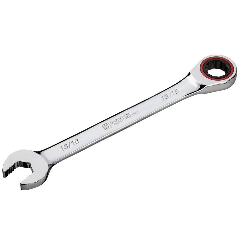 Capri Tools 100-Tooth 13/16 in. Ratcheting Combination Wrench - CP11611