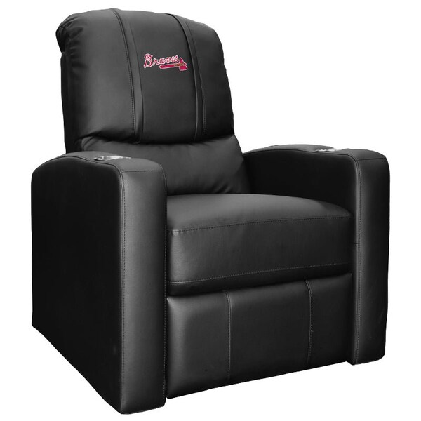 Dreamseat Stealth Recliner with Atlanta Braves Logo - XZ52082CDSMHTBLK-PSMLB20010