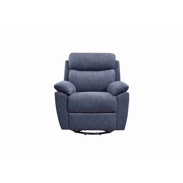 Moootto Electric Power Swivel Glider Rocker Recliner Chair with USB Charge Port - TBZOLS2754PSBUSS