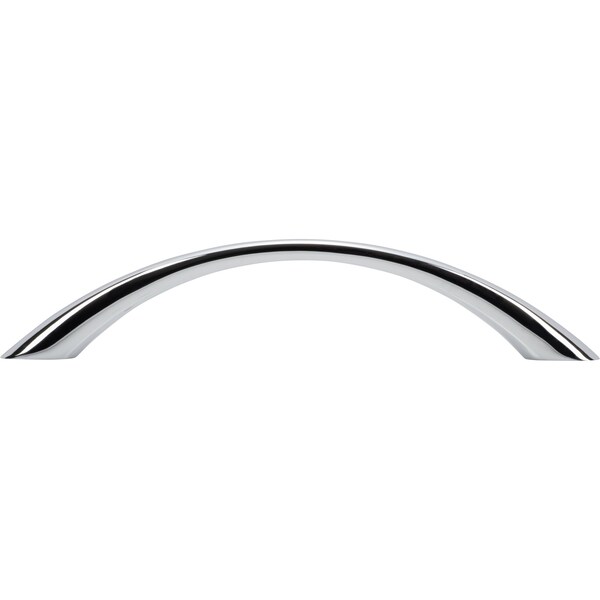 Designperfect 5-1/16'' Center-to-Center Arch Pull, Polished Chrome, 10PK - DPA10H384PC