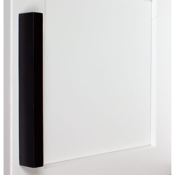 Gliderite Hardware 5-1/16 in. Center to Center Finger Pull Oil Rubbed Bronze, 25PK - 4792-128-ORB-25