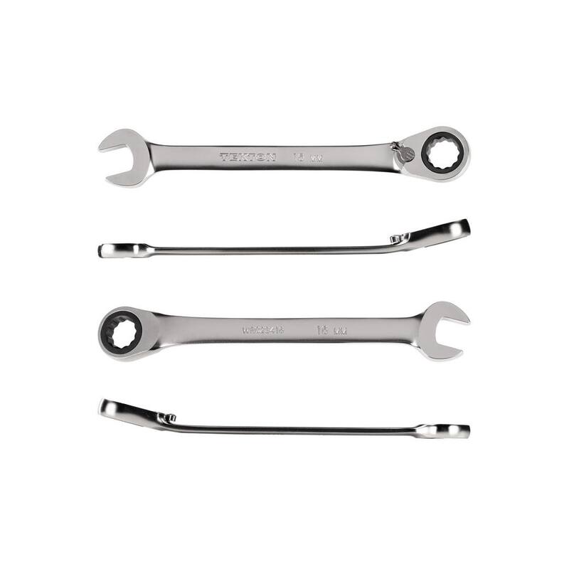 TEKTON 16 mm Reversible 12-Point Ratcheting Combination Wrench - WRC23416