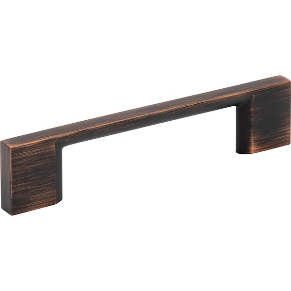 Designperfect 3-3/4'' Center-to-Center Square Cabinet Pull, Brushed Oil Rubbed Bronze, 10PK - DPA10S793ORB