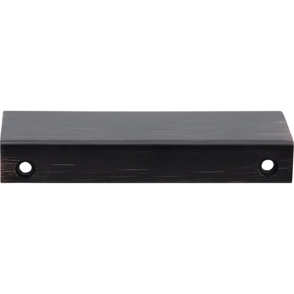 Designperfect 3-3/4'' Center-to-Center Cabinet Tab Pull, Brushed Oil Rubbed Bronze, 25PK - DPA25F423ORB