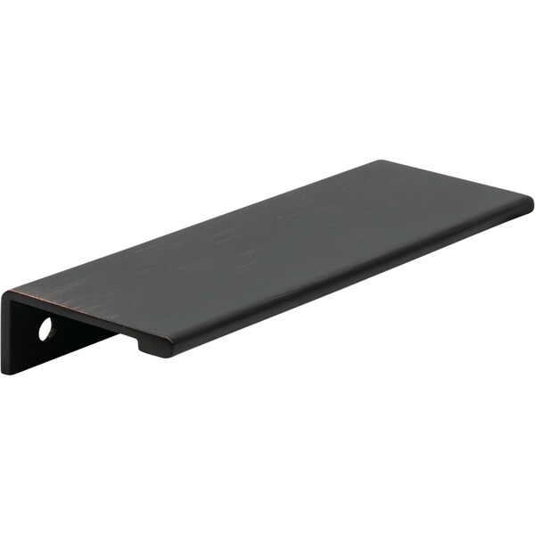 Designperfect 3-3/4'' Center-to-Center Cabinet Tab Pull, Brushed Oil Rubbed Bronze, 25PK - DPA25F423ORB