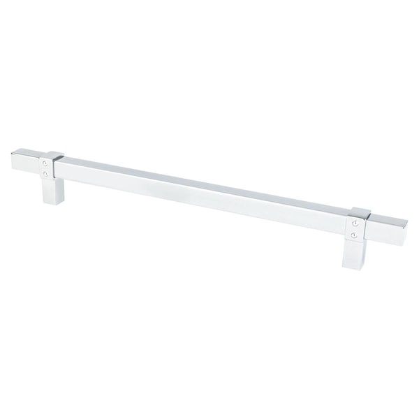 Escenario 224 mm Center to Center Rivet Rebel Cabinet Pull, Polished Chrome - ES3341455