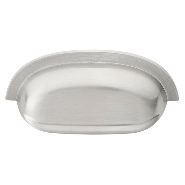 Gliderite Hardware 2-1/2 in. Center to Center Satin Nickel Classic Bin Pull - 4081-SN, 5PK - 4081-SN-5