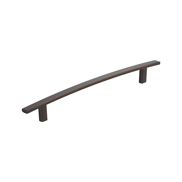 Amerock Cyprus 10-1/16 inch 256mm Center-to-Center Oil-Rubbed Bronze Cabinet Pull - BP26210ORB