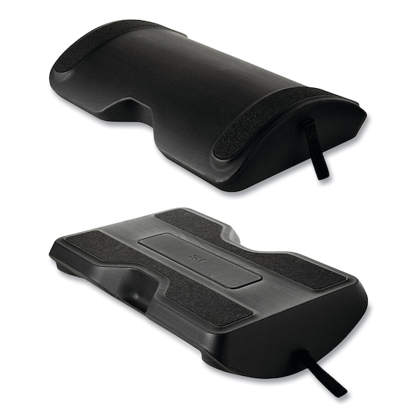 3M Foot Rest for Standing Desks, 19.98 x 4.2 x 19.97, Black - FR200B