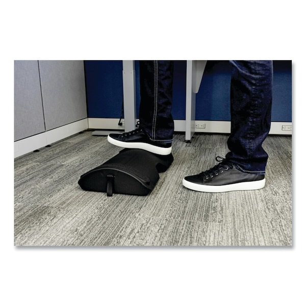 3M Foot Rest for Standing Desks, 19.98 x 4.2 x 19.97, Black - FR200B