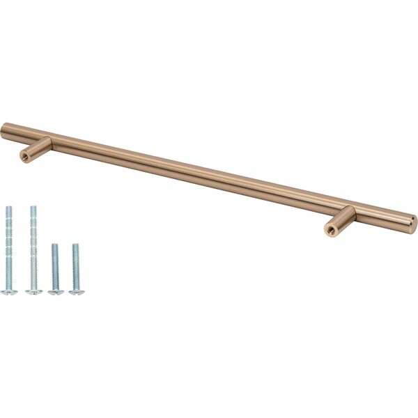 Designperfect 8-13/16'' Center-to-Center Bar Pull, Champagne Bronze/Gold, 25PK - DPA25T207CBZ