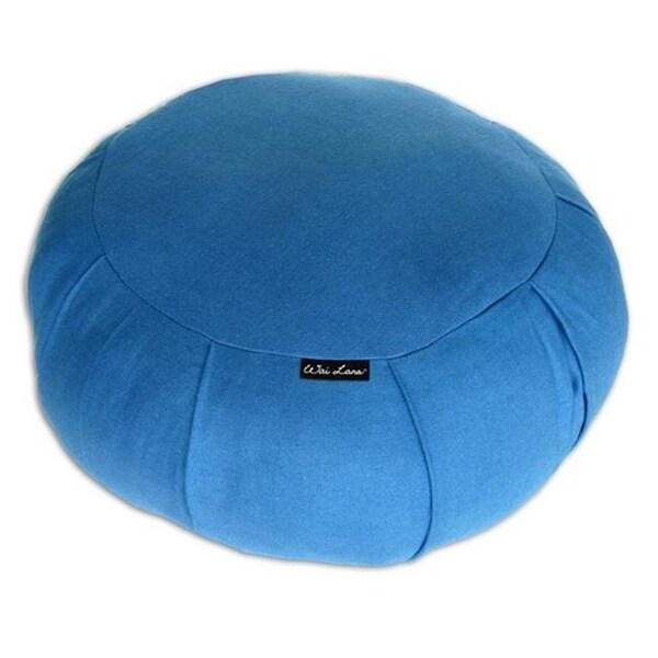 Wai Lana Wai Lana Productions 1032 Zafu Meditation Cushion - Blue - 1032