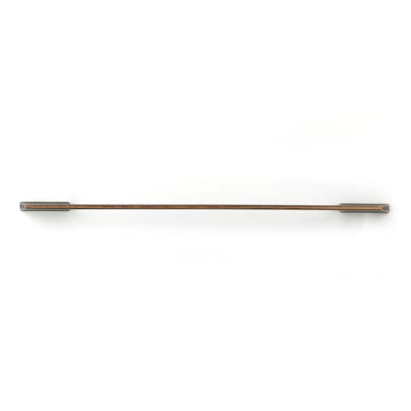 Richelieu 10-1/16 in. (256 mm) Center-to-Center Brushed Oil-Rubbed Bronze Contemporary Drawer Pull - BP7125256BORB