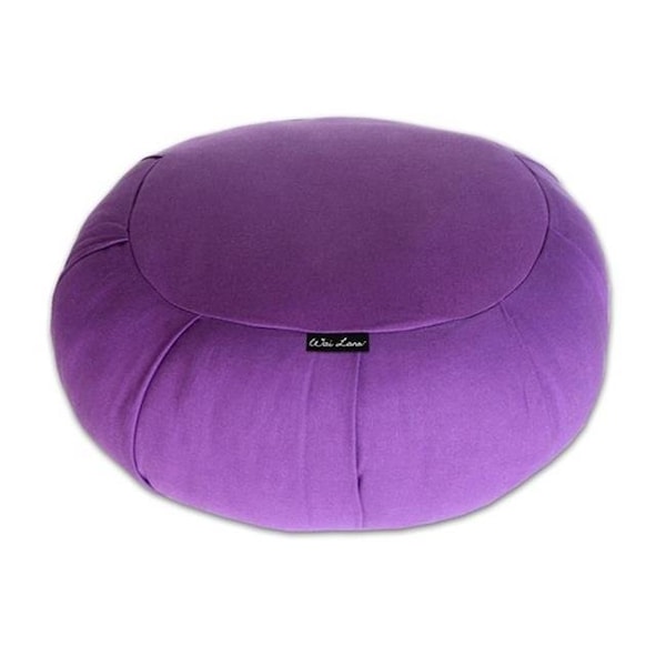 Wai Lana Wai Lana Productions 1030 Zafu Meditation Cushion - Purple - 1030