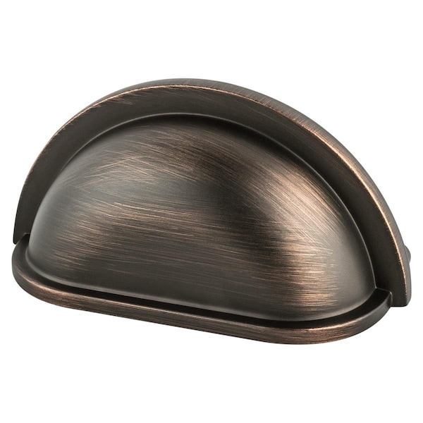 Berenson 3 in. CC Advantage Plus 5 Cup Pull with Verona Bronze - 9386-10VB-P