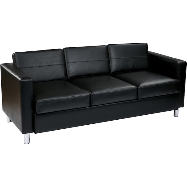 Ave 6 Sofa, 30-1/2" x 29-1/2", Upholstery Color: Black - PAC53-V18