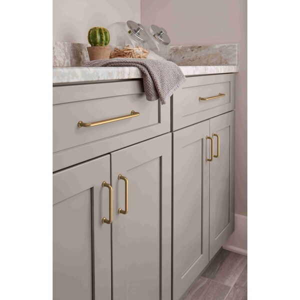 Amerock Factor 3-3/4 in 96 mm Center-to-Center Champagne Bronze Cabinet Pull - BP36781CZ