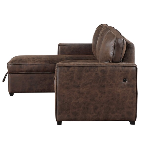 Global Furniture Usa Transitional Fabric U0203 Coffee Pull Out Sofa Bed - 5041