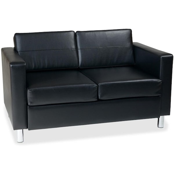 Ave 6 Loveseat, 30-1/2" x 29-1/2", Upholstery Color: Black - PAC52-V18