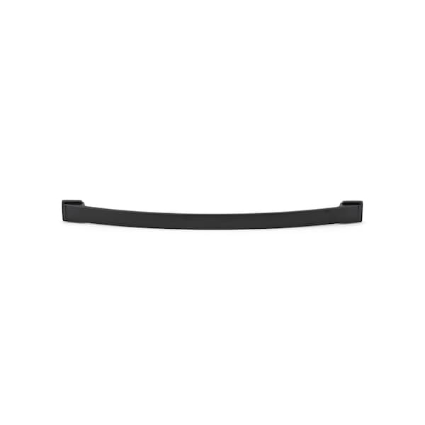 Richelieu 12 5/8 in (320 mm) Center-to-Center Matte Black Contemporary Cabinet Pull - BP83235320900