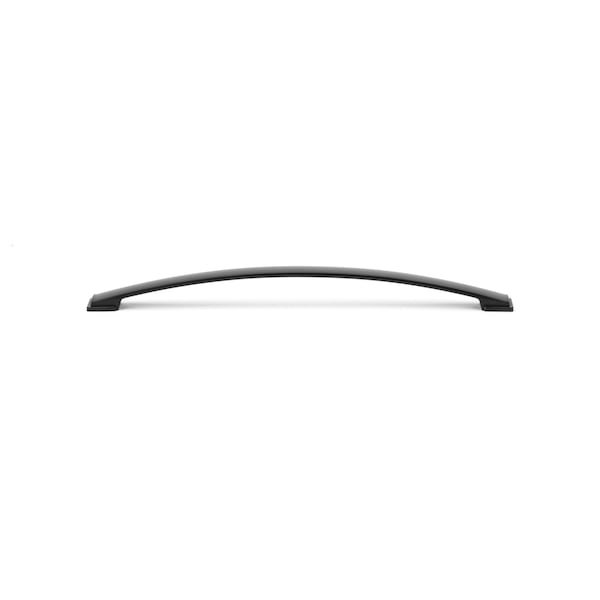 Richelieu 12 5/8 in (320 mm) Center-to-Center Matte Black Contemporary Cabinet Pull - BP83235320900