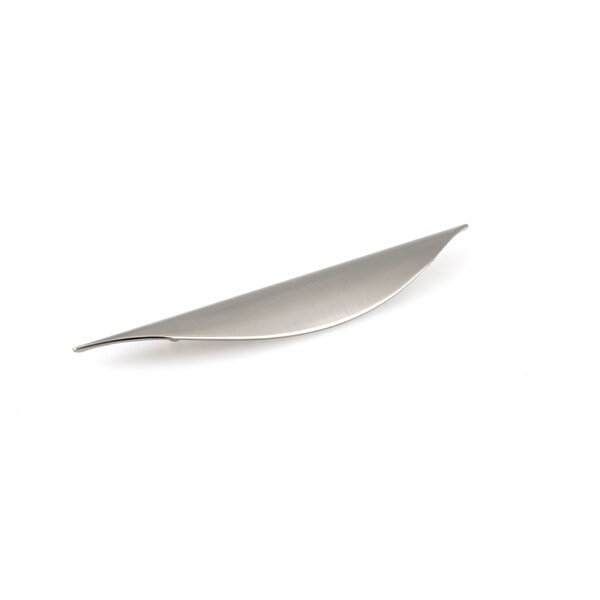 Richelieu 3-3/4 in. (96 mm) Center-to-Center Brushed Nickel Contemporary Cup Pull - BP80896195