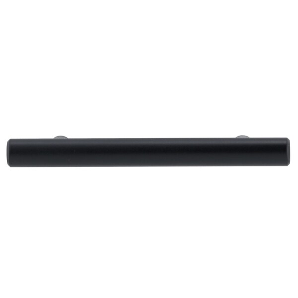 Richelieu Roosevelt Collection 3-inch Matte Black Modern Cabinet Bar Pull - BP20576900