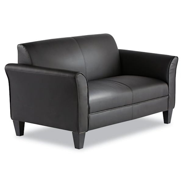 Alera Loveseat, 31-1/2" x 32", Upholstery Color: Black - ALERL22LS10B